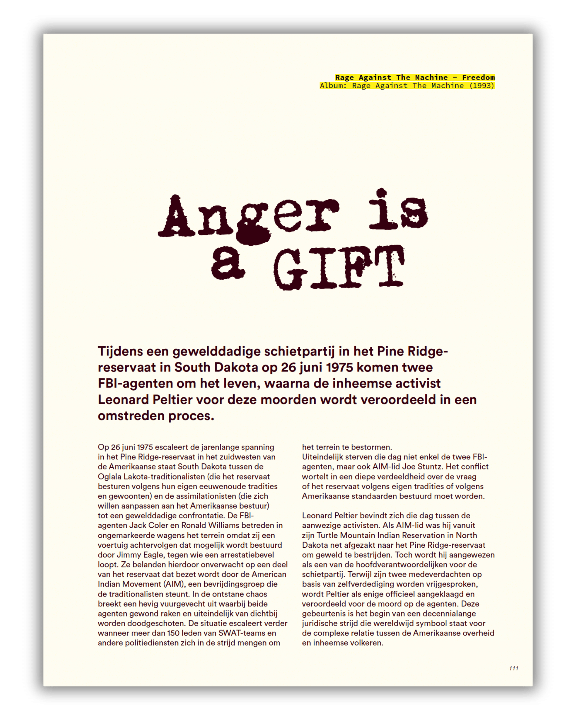 Snippet uit boek Hitstory