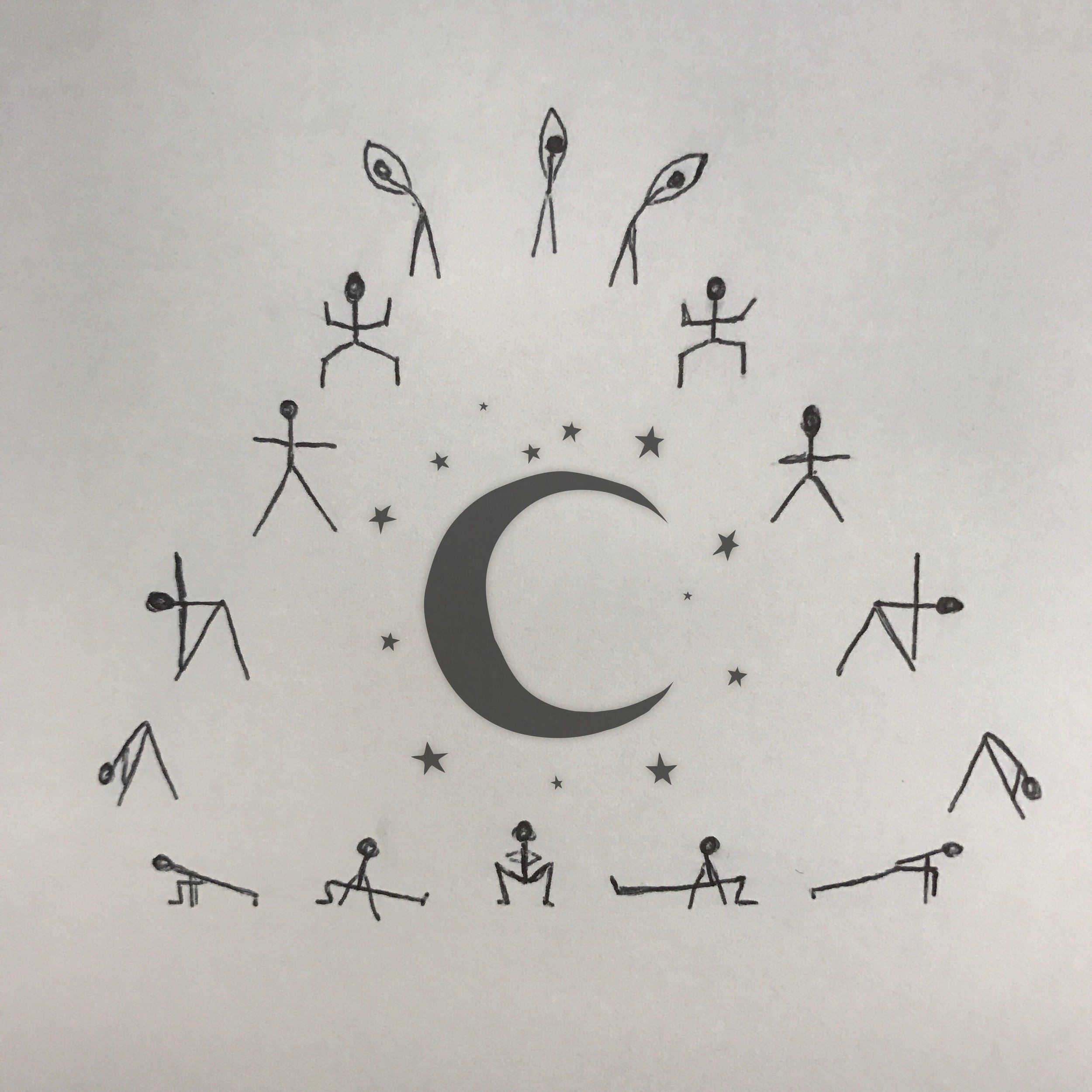 Salutation à la lune, pour réveiller son féminin