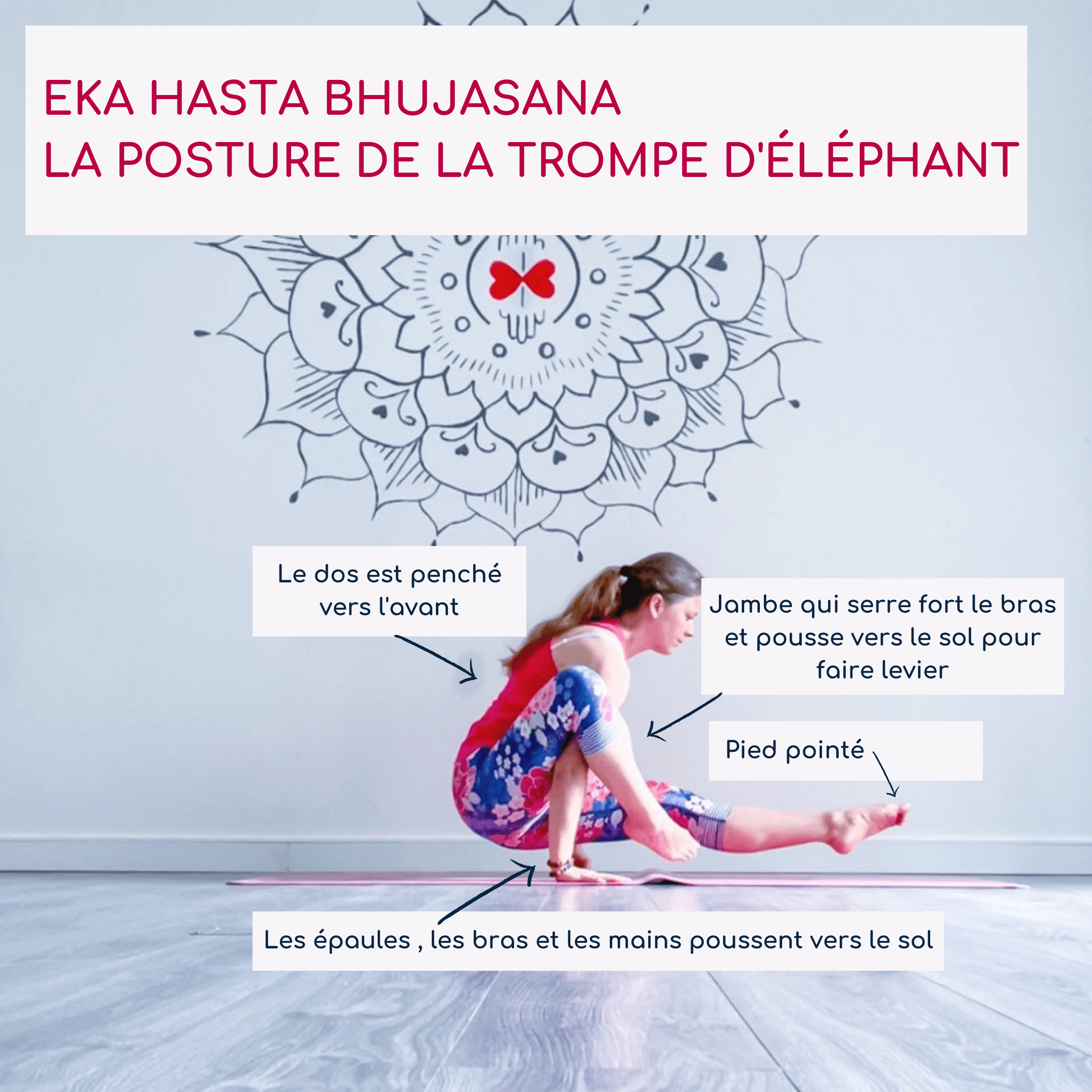 ASANA: booste ta confiance avec la posture de la trompe d'éléphant - astuces, conseils et modifications pour la pratiquer