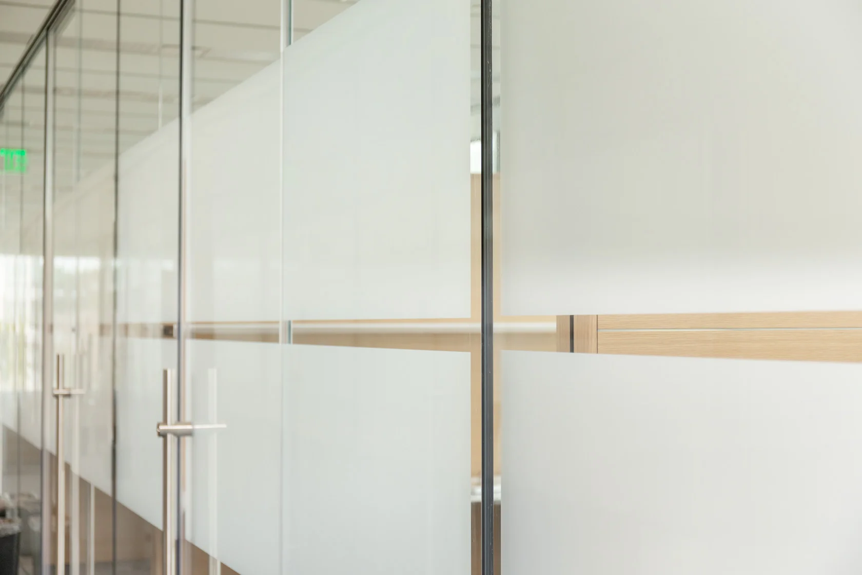 Privacy Film for Offices - Image by Suntrol