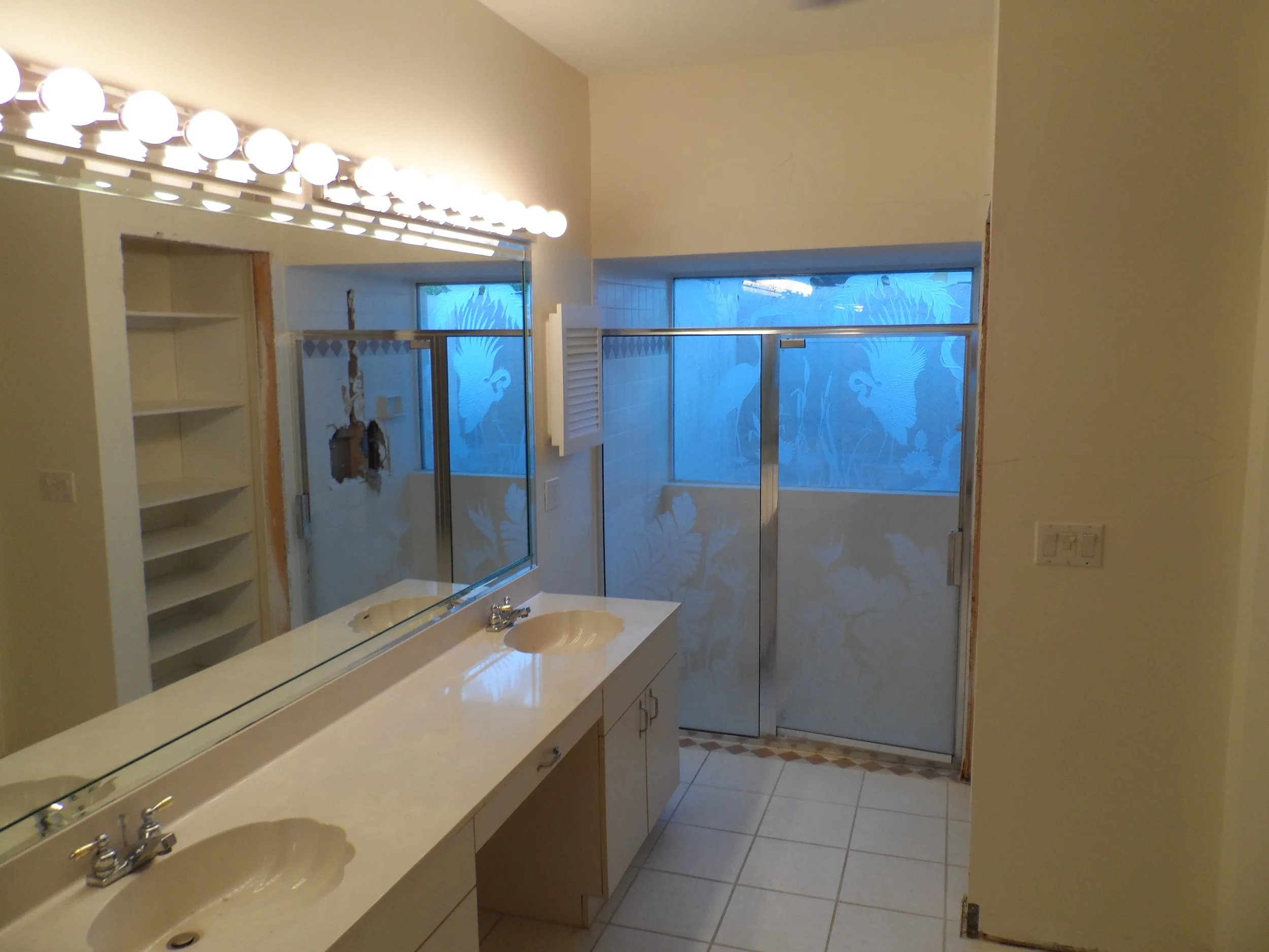 Bathroom Before