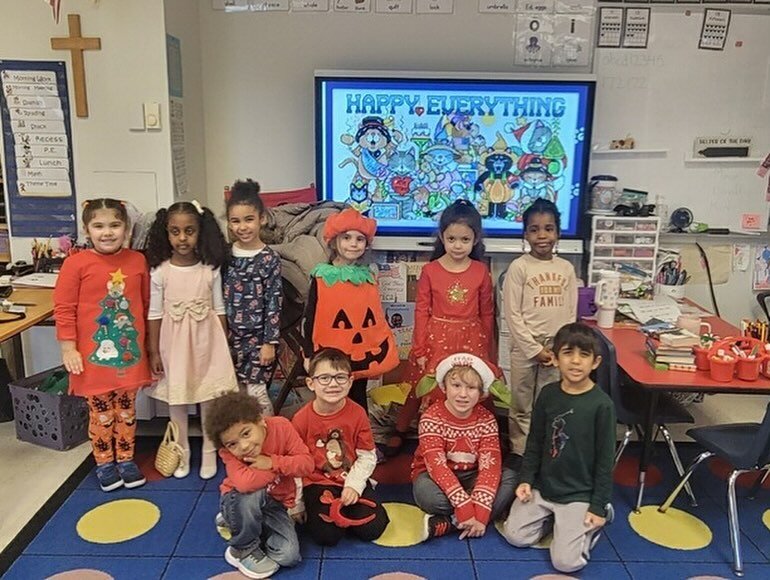 Lutheran Schools Week Day 3 - CONNECTED in Celebration 🎉🙏🏻! TCS Students dressed up to celebrate their favorite holiday(s) 🐣🦃🌲☘️❤️! #CONNECTED #HopeInTheLord #Celebrate