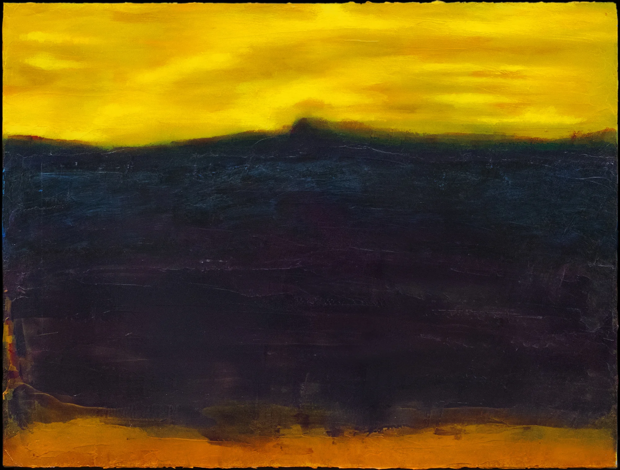 “Monument To My Father” 34” x 24” Acrylic on canvas
