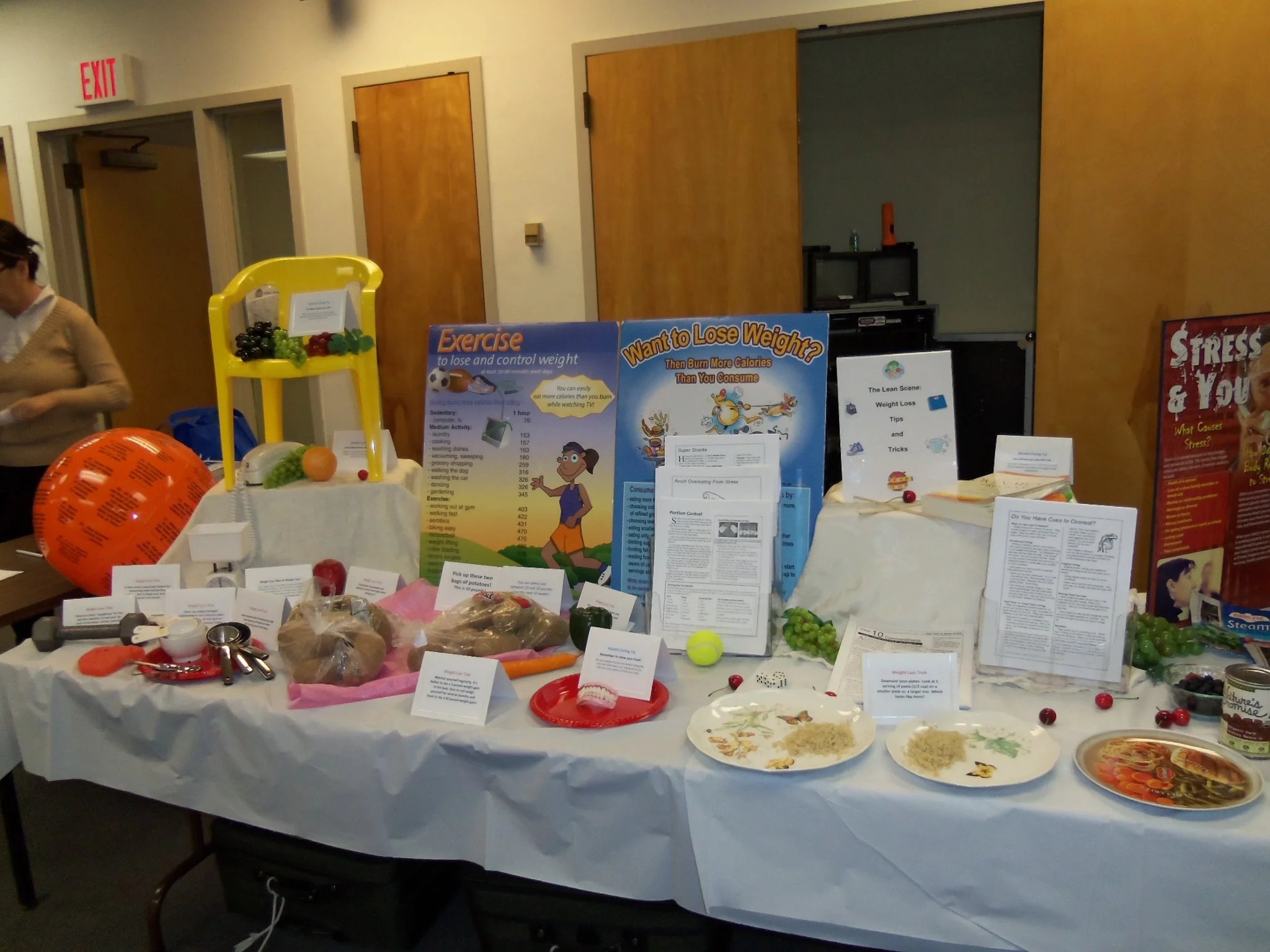 Health Fair Presentations Tricia Silverman Wellness