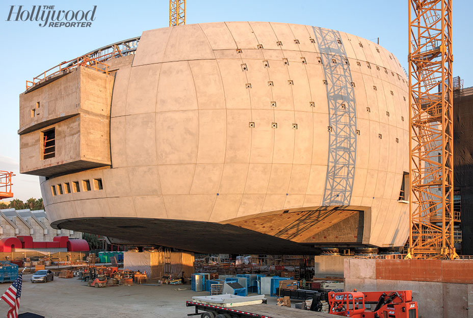 The Academy Museum’s "Death Star" Dome Reaches Key Construction Milestone