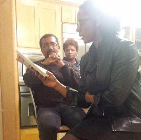Dr. Ards reading at wordspace dallas