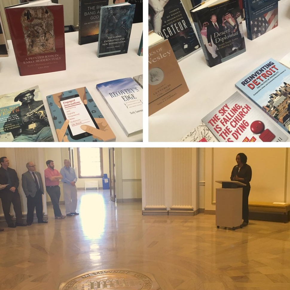 Dr. Ards Speaking at the SMU faculty book festival