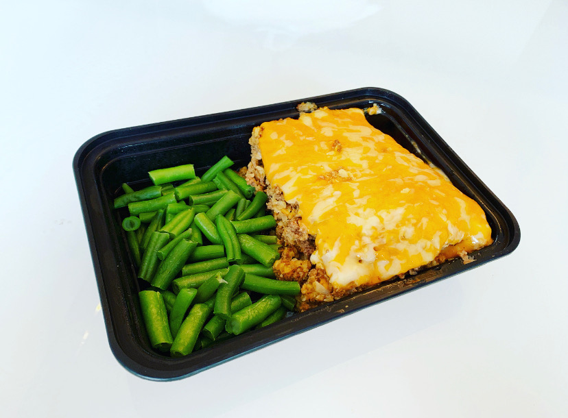 gainz Keto cheeseburger casserole