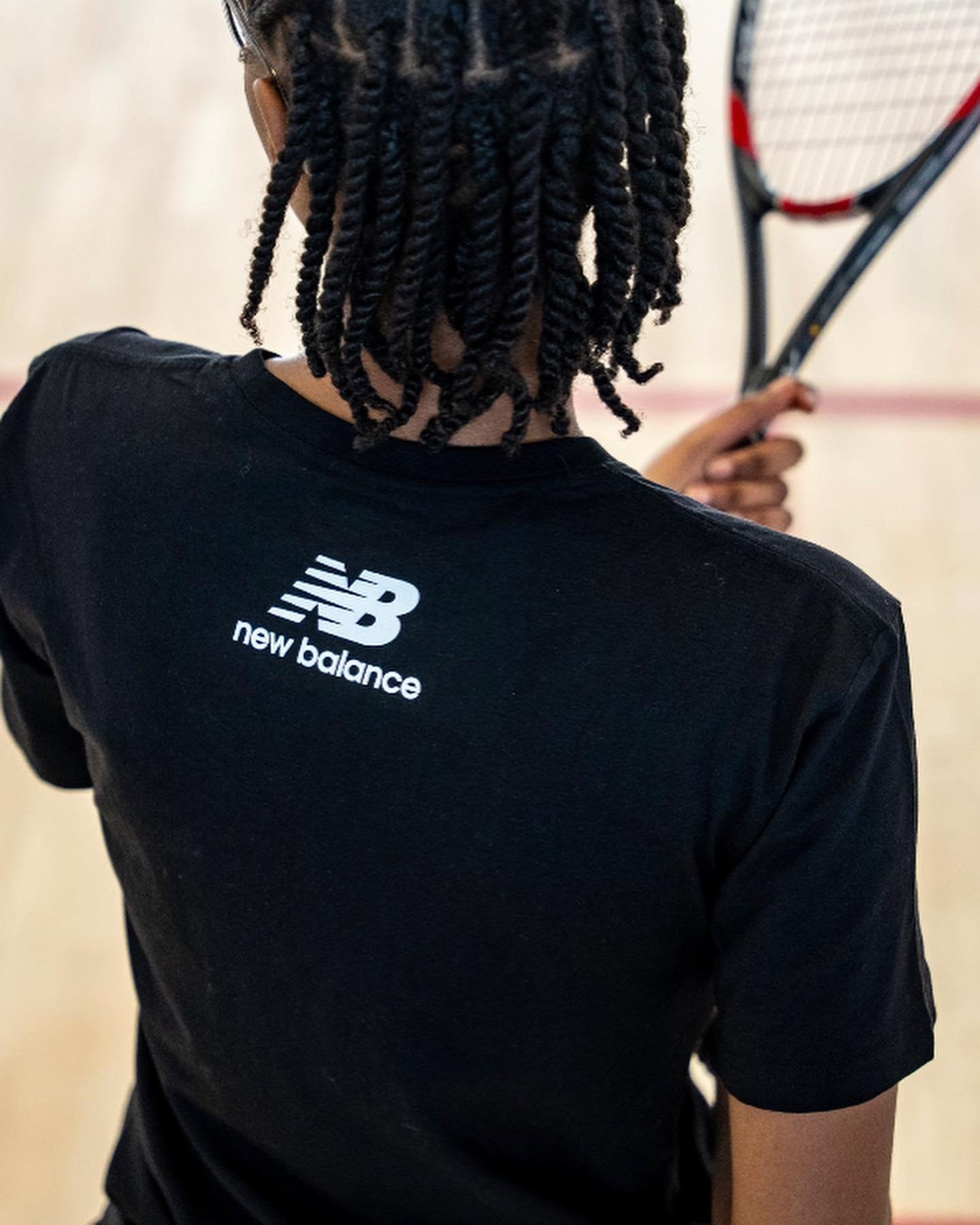 Ready to smash it on the squash courts in style 💪 😉

Thank you again to our sponsors @newbalance for these T shirts. Something tells me this is what winners wear&hellip;. #squashtraining #squash @nbgivesback