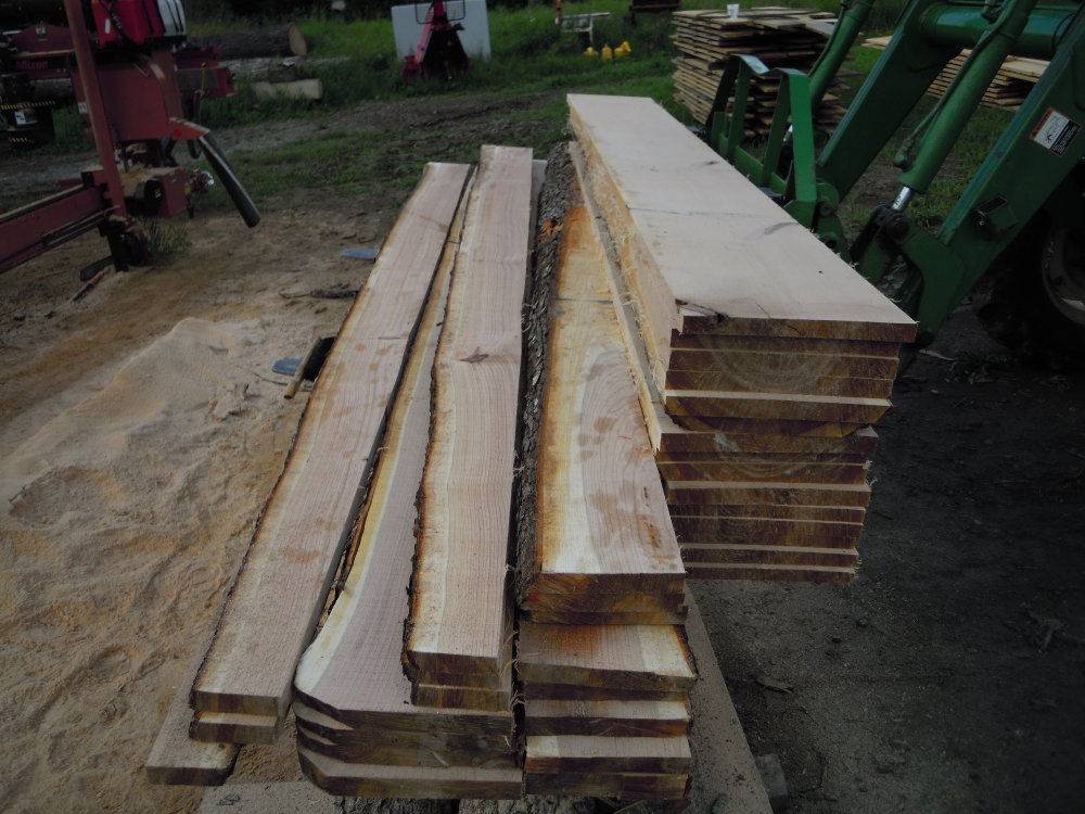 Cherry boards ready for stickering