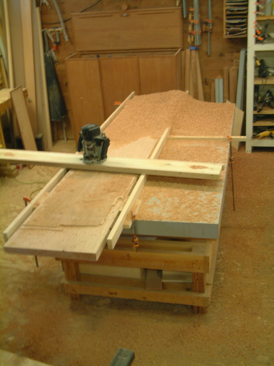 Flattening the planks