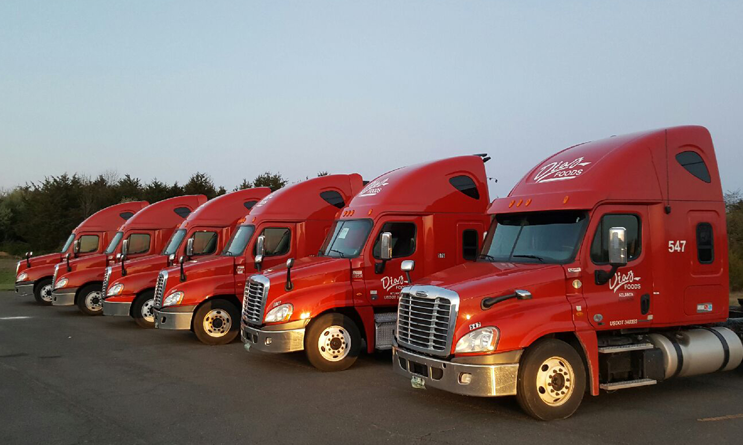 Our Truck Fleet in Virginia