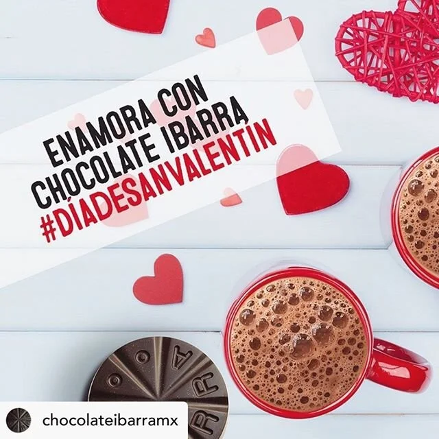 @chocolateibarramx El chocolate es el regalo favorito para estas fechas, porque es delicioso y adem&aacute;s al consumirlo liberamos endorfinas, que nos hacen sentir bien y enamorados. #D&iacute;adeSanValent&iacute;n 💕
.
.
.
#ChocolateIbarra #M&eacu