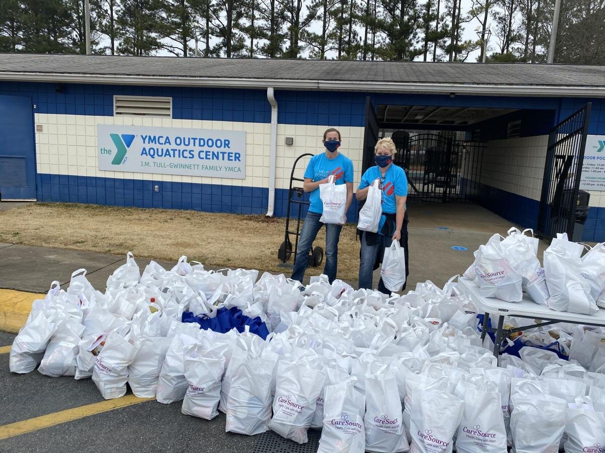 J.M. Tull-Gwinnett Family YMCA helps provide meals for families in need