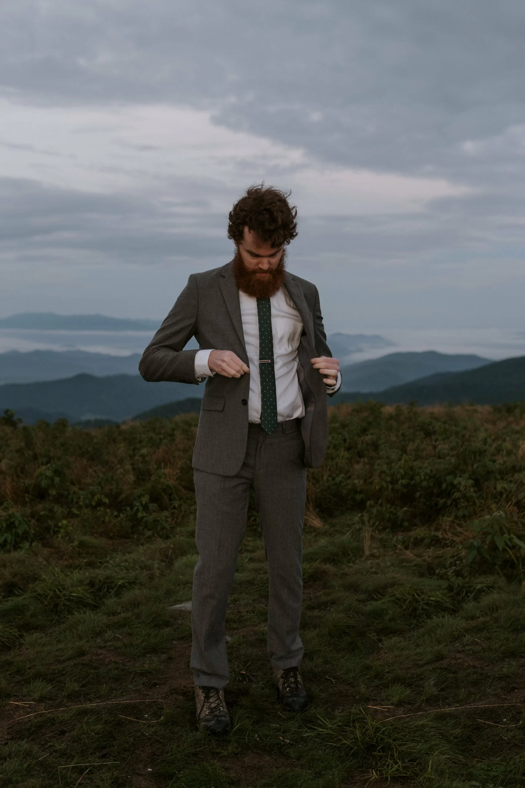 Blue Ridge Mountain Elopement Groom Getting Ready 3.jpg