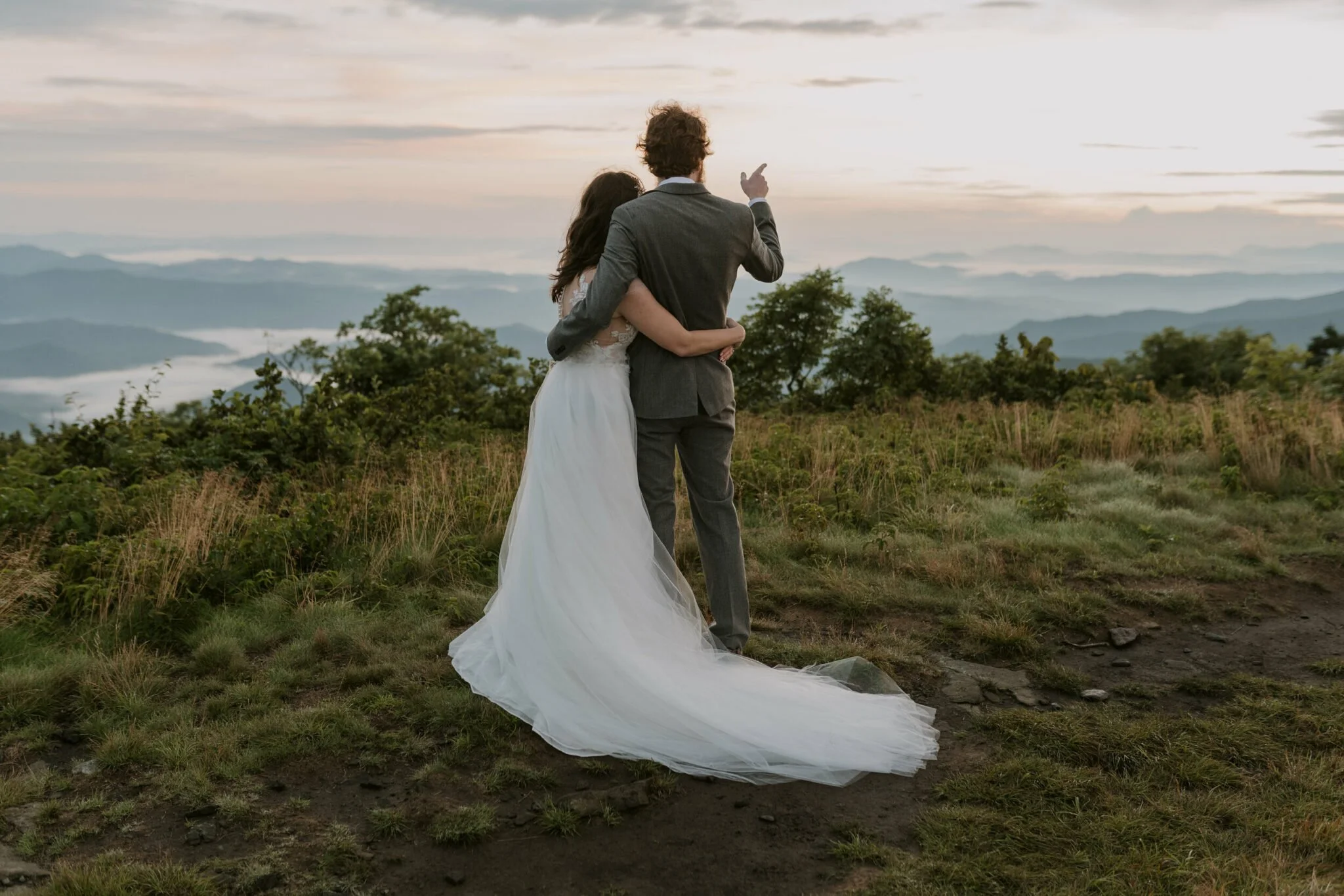 Blue Ridge Mountain Elopement Watching Sunrise 3.jpg
