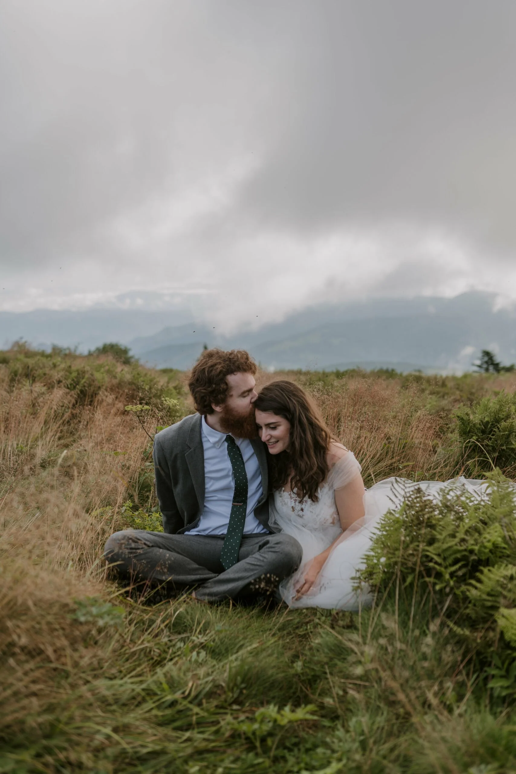 Mountain Elopement Forehead Kiss.jpg