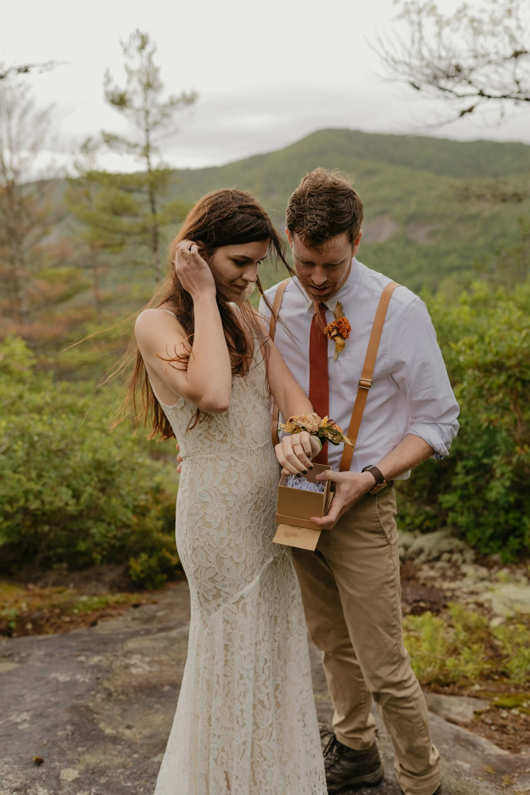 North-Carolina-Forest-Elopement-First-Look-Wristlet-Scaled.jpg