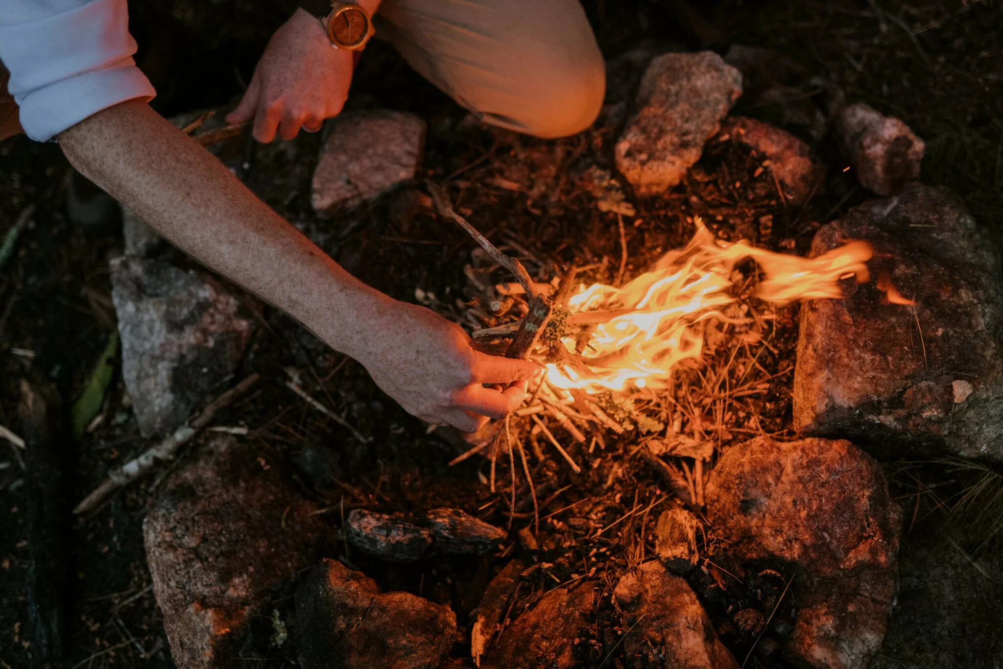 North-Carolina-Forest-Elopement-Campfire.jpg