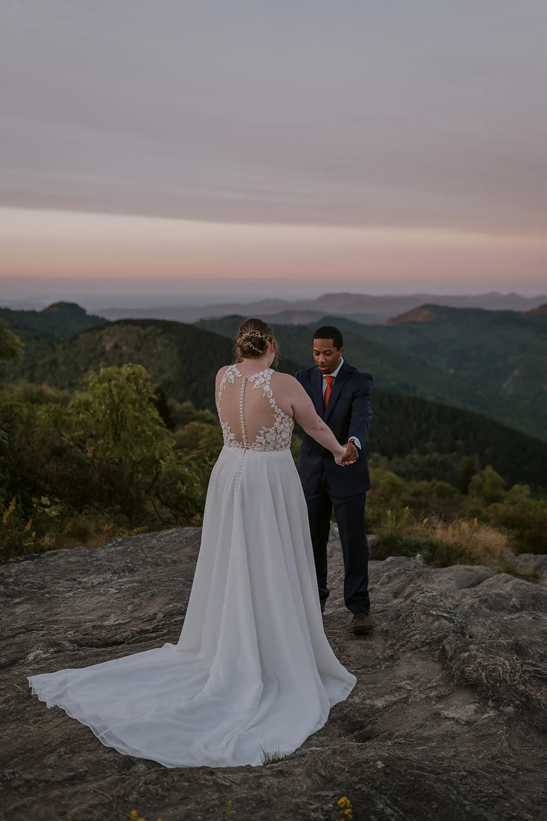 North Carolina Adventure Elopement Groom and Bride.jpg