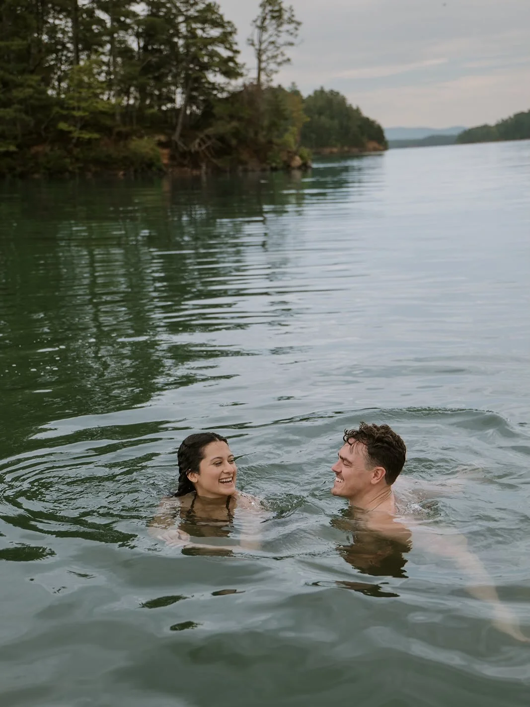 Just sent off this couples video from their lovely and simple Lake James elopement last summer 🤗 can&rsquo;t wait to share their sweetness with y&rsquo;all.