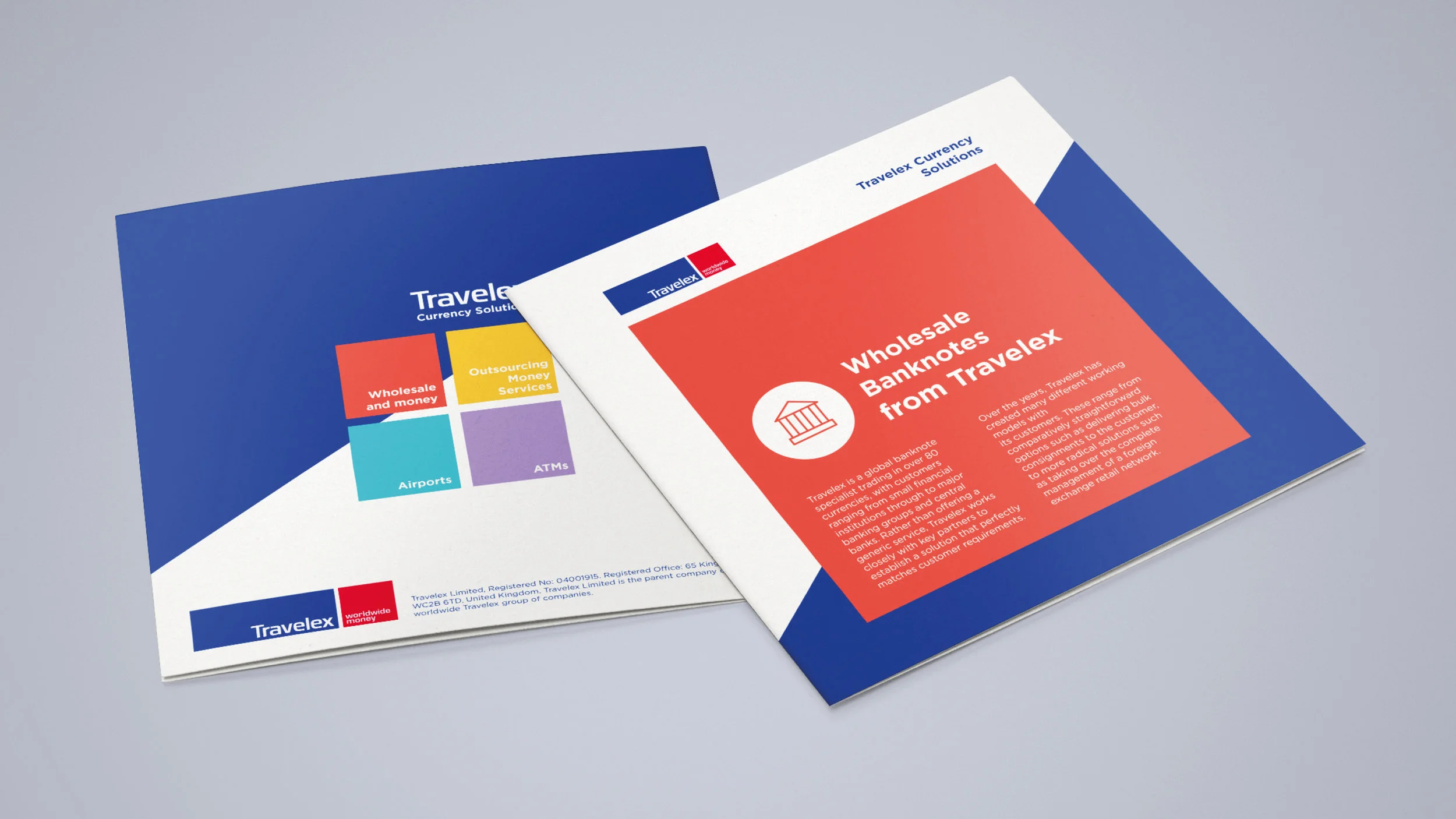 travelex b2b branding identity