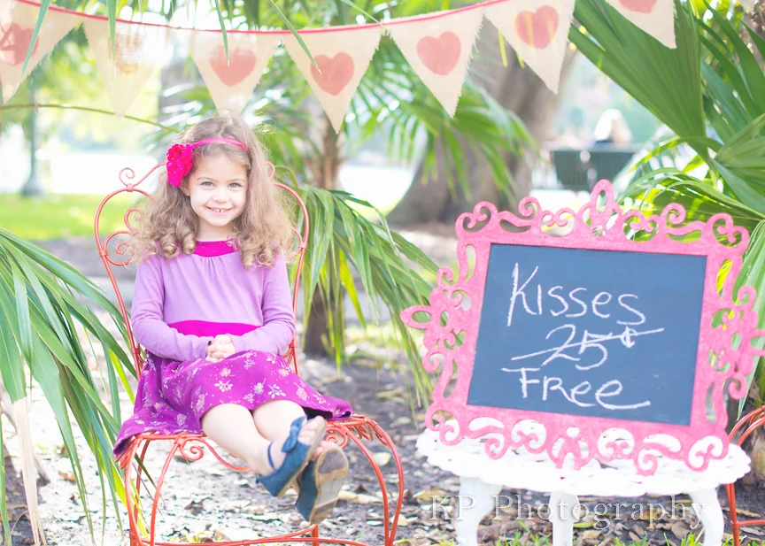 Fun Valentine's Day Portraits- South Florida Children's Photographer