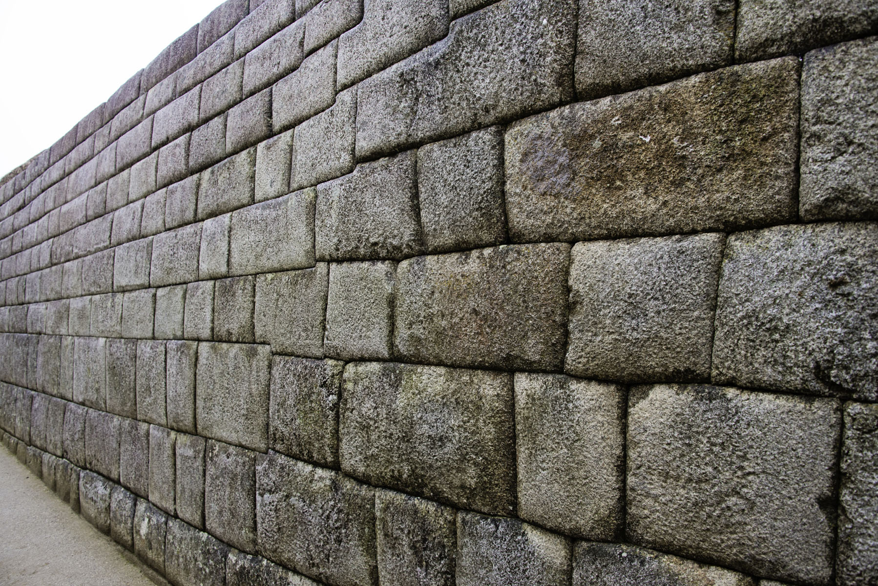 Block Wall at Machu Picchu