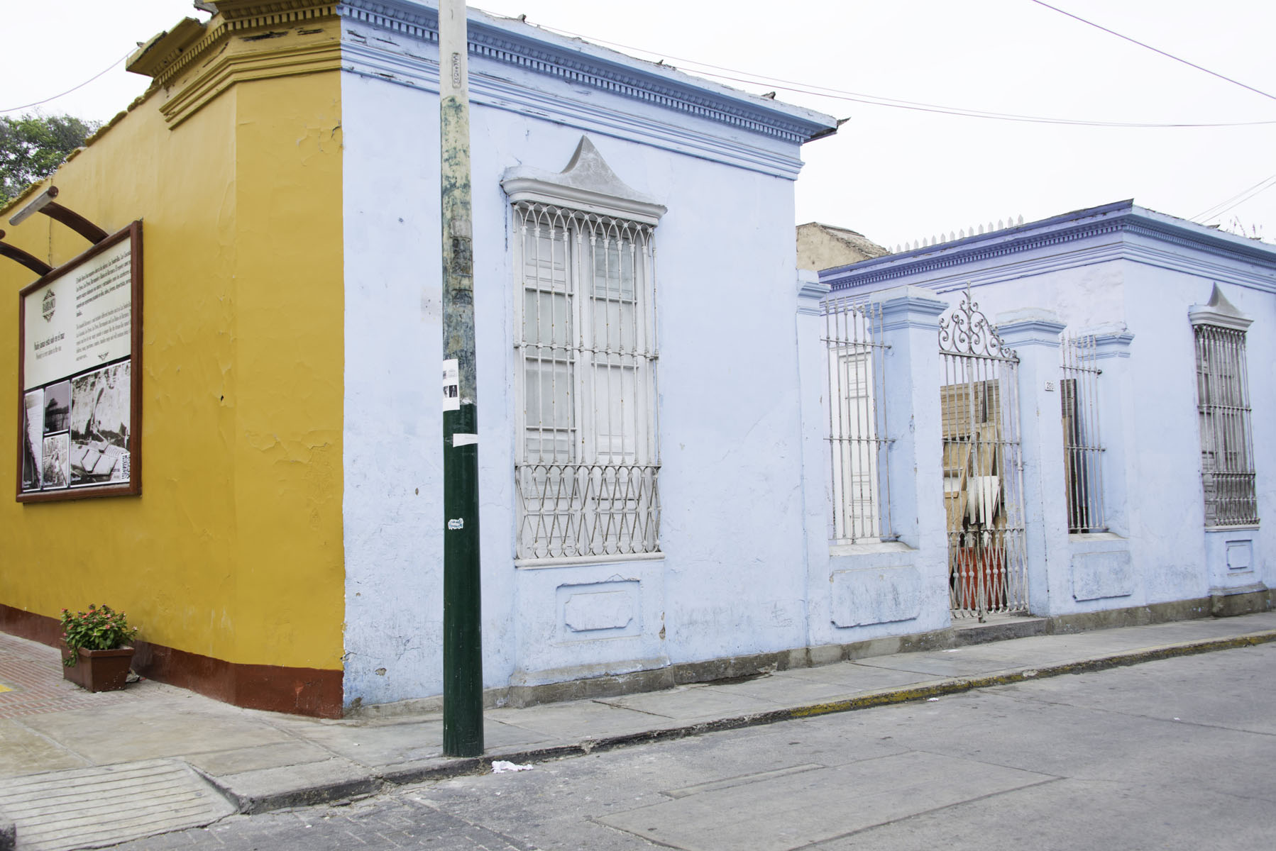 Colorful Buildings in Barranco Lima