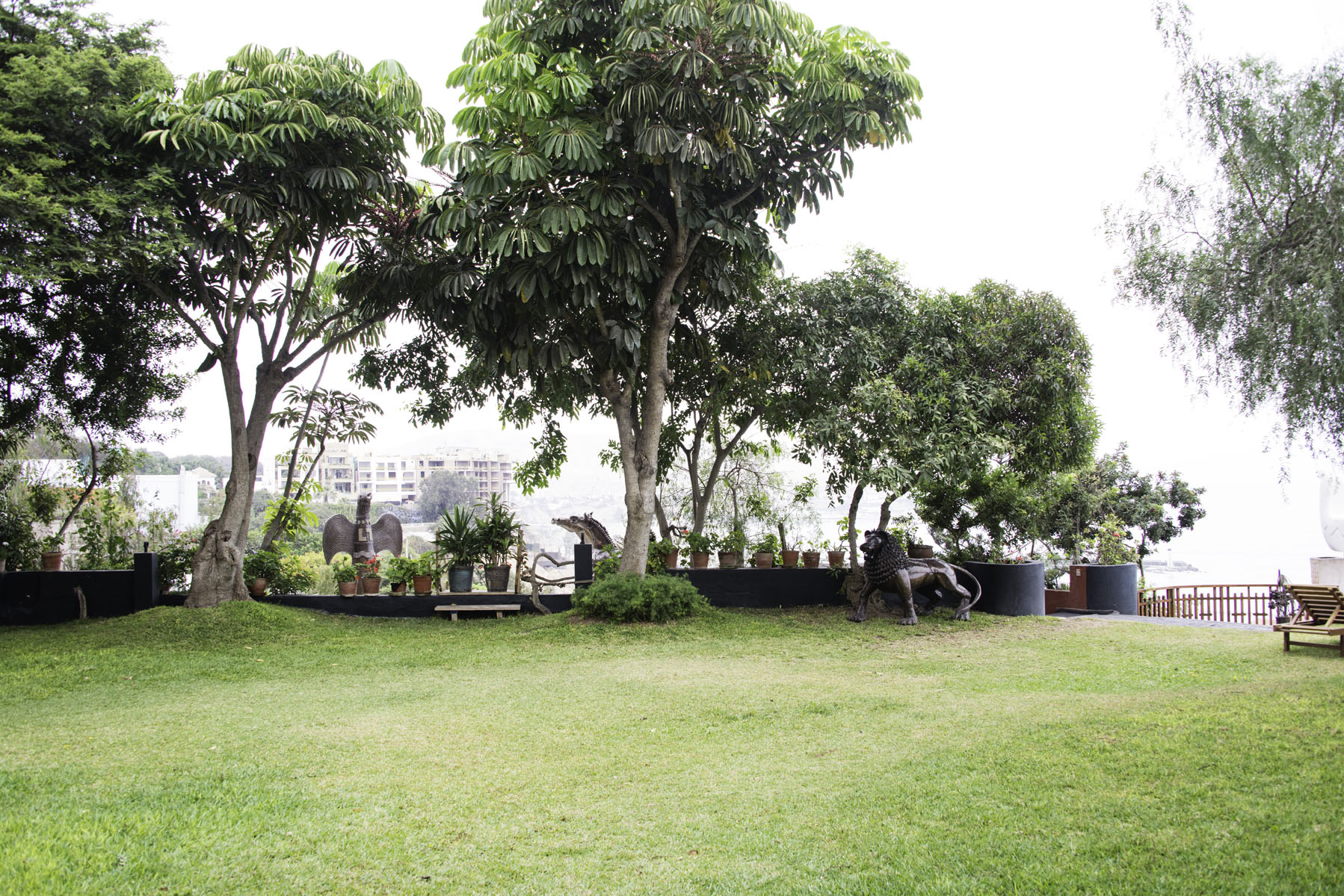 Back Lawn of Second Home Peru in Lima
