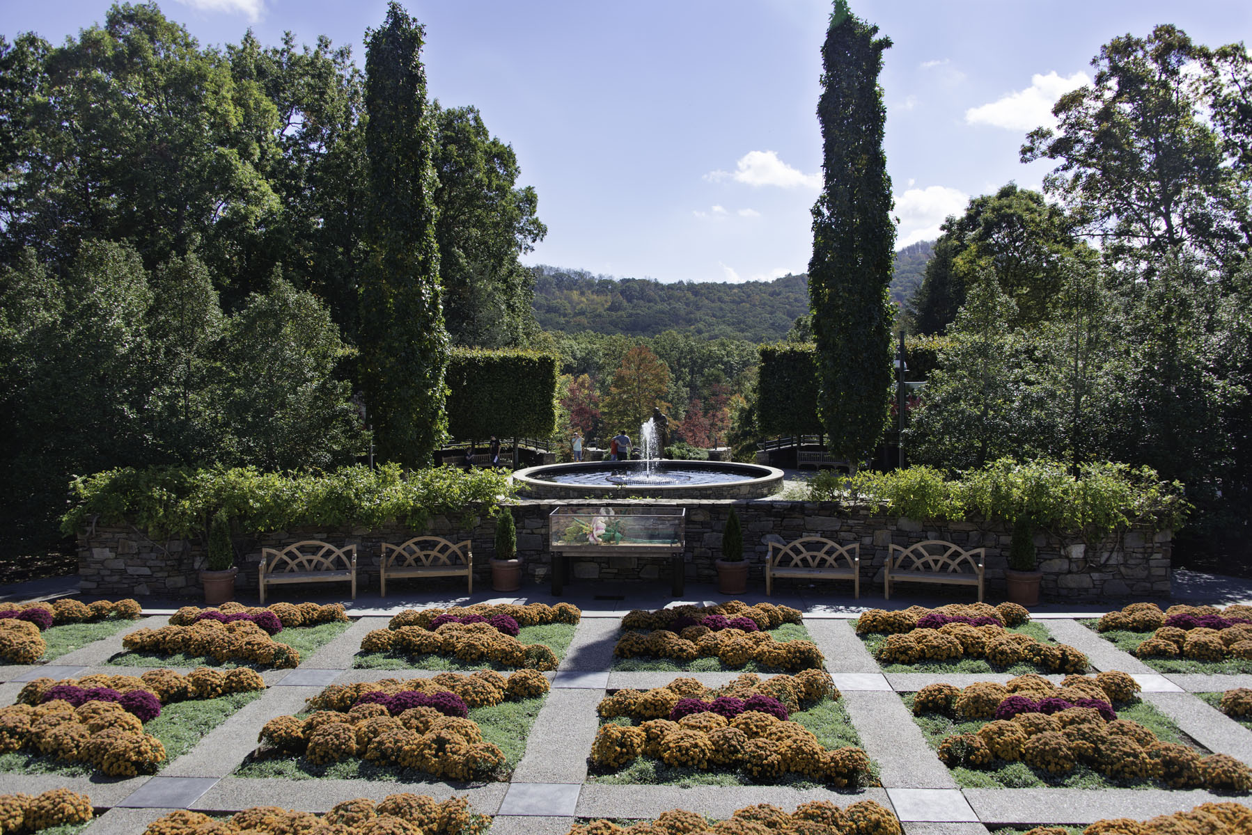 Formal Garden at the North Carolina Arboretum