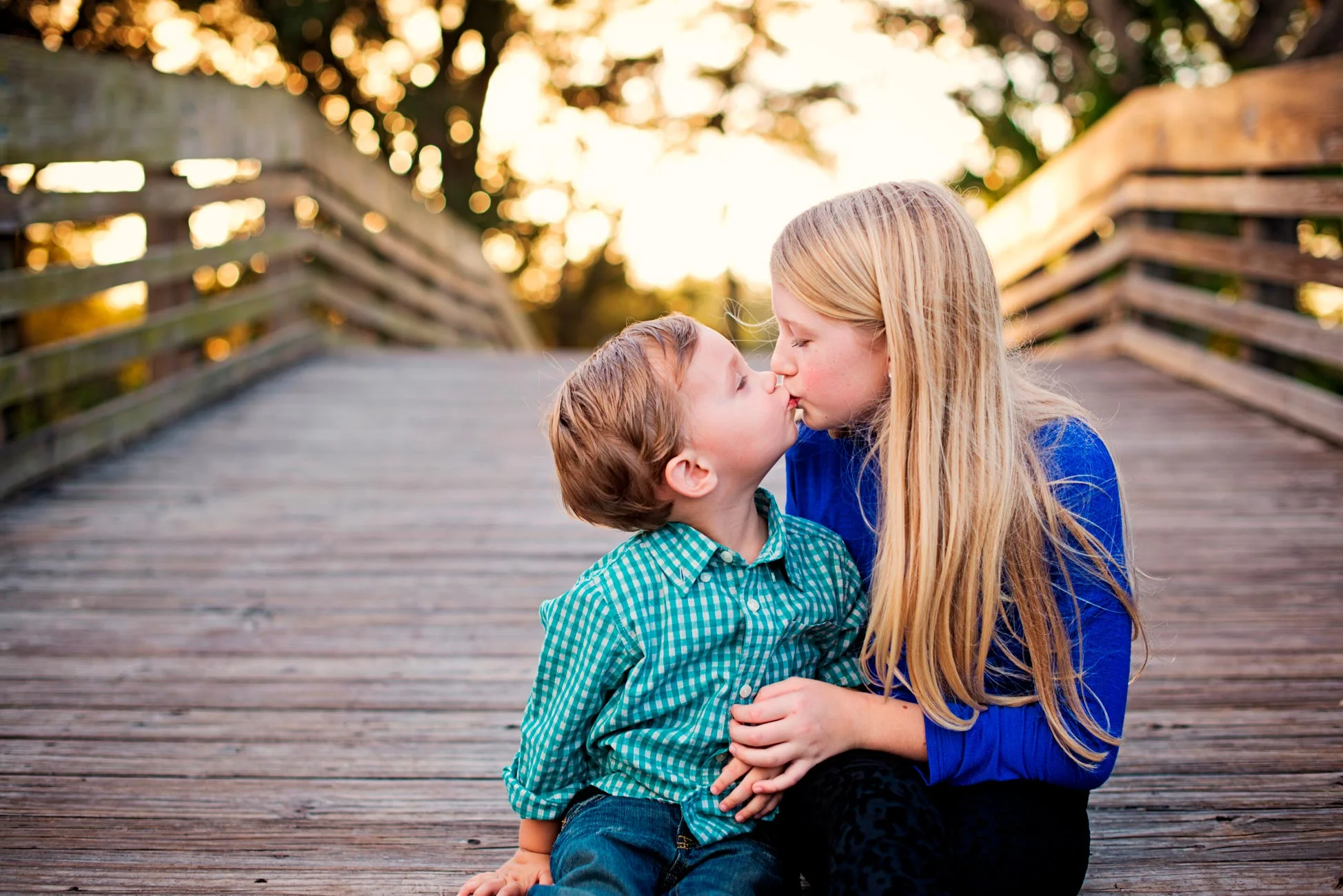 Sibling Love | Children's Portraits by Kristin Potenti