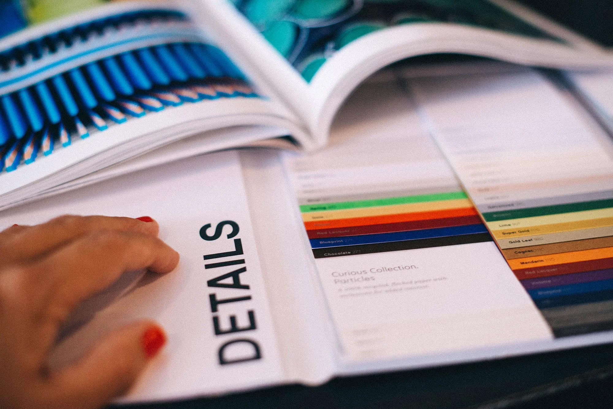 paper sample books