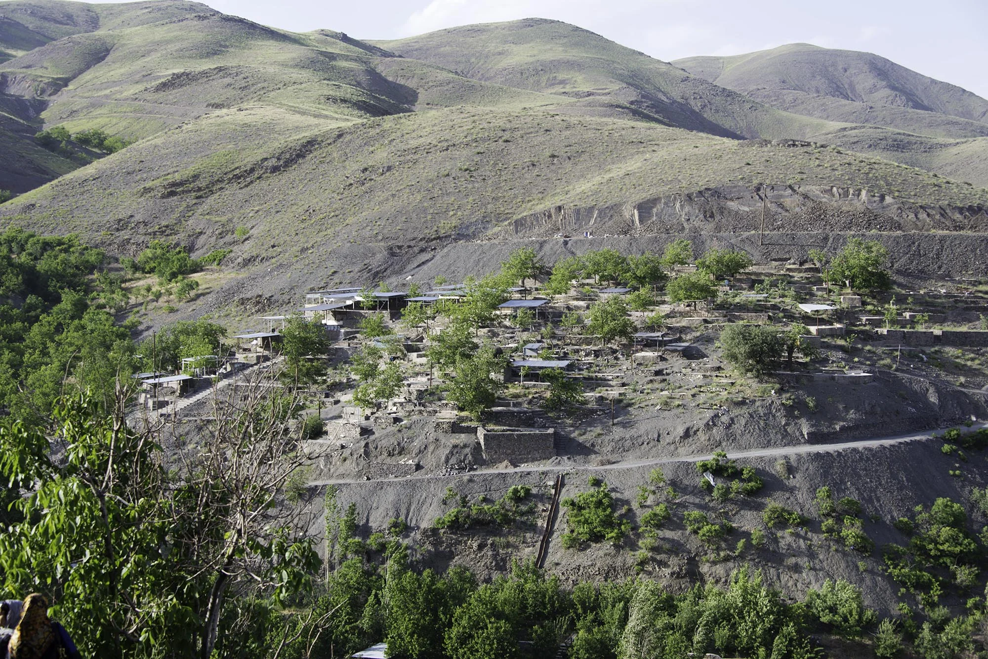 Hillside Village In Iran