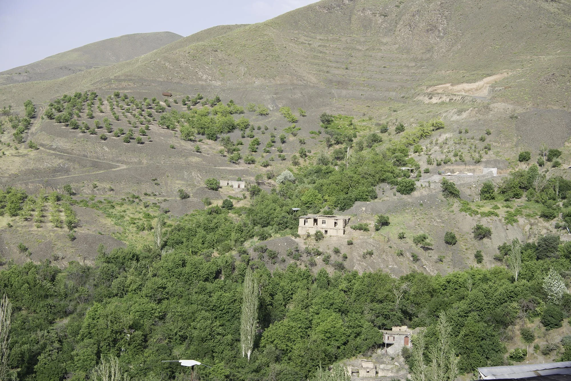 House On Hill In Iran