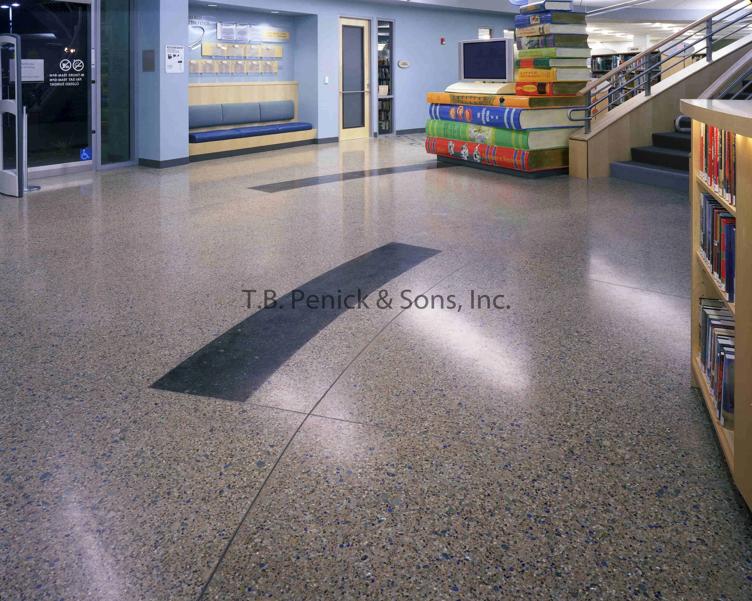 National City LibraryGallery — T.B. Penick & Sons