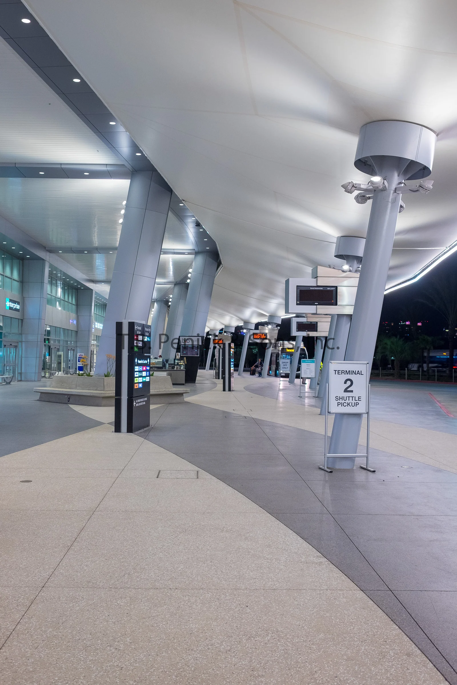 San Diego International Airport Rental Car Facility Terrazzo & HD