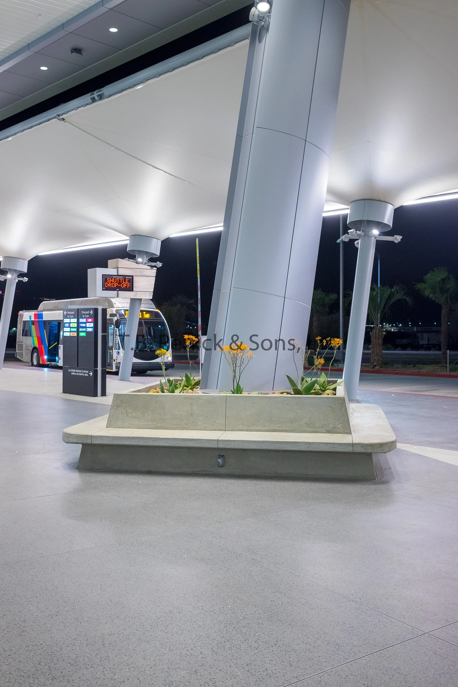San Diego International Airport Rental Car Facility Terrazzo & HD