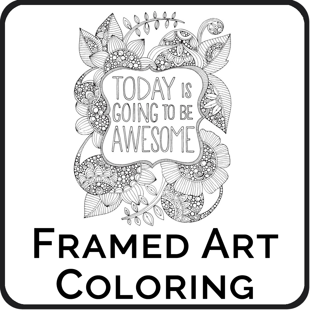 Framed Art Coloring