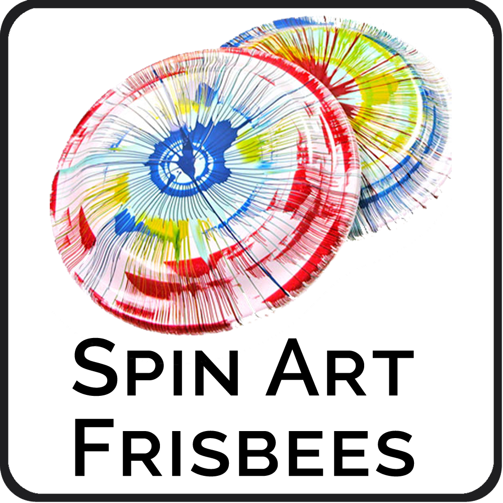 Spin Art Frisbees