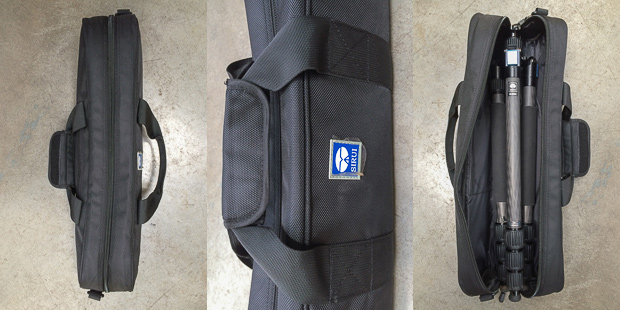 The tripod is packaged beautifully, in a well padded bag and well presented.