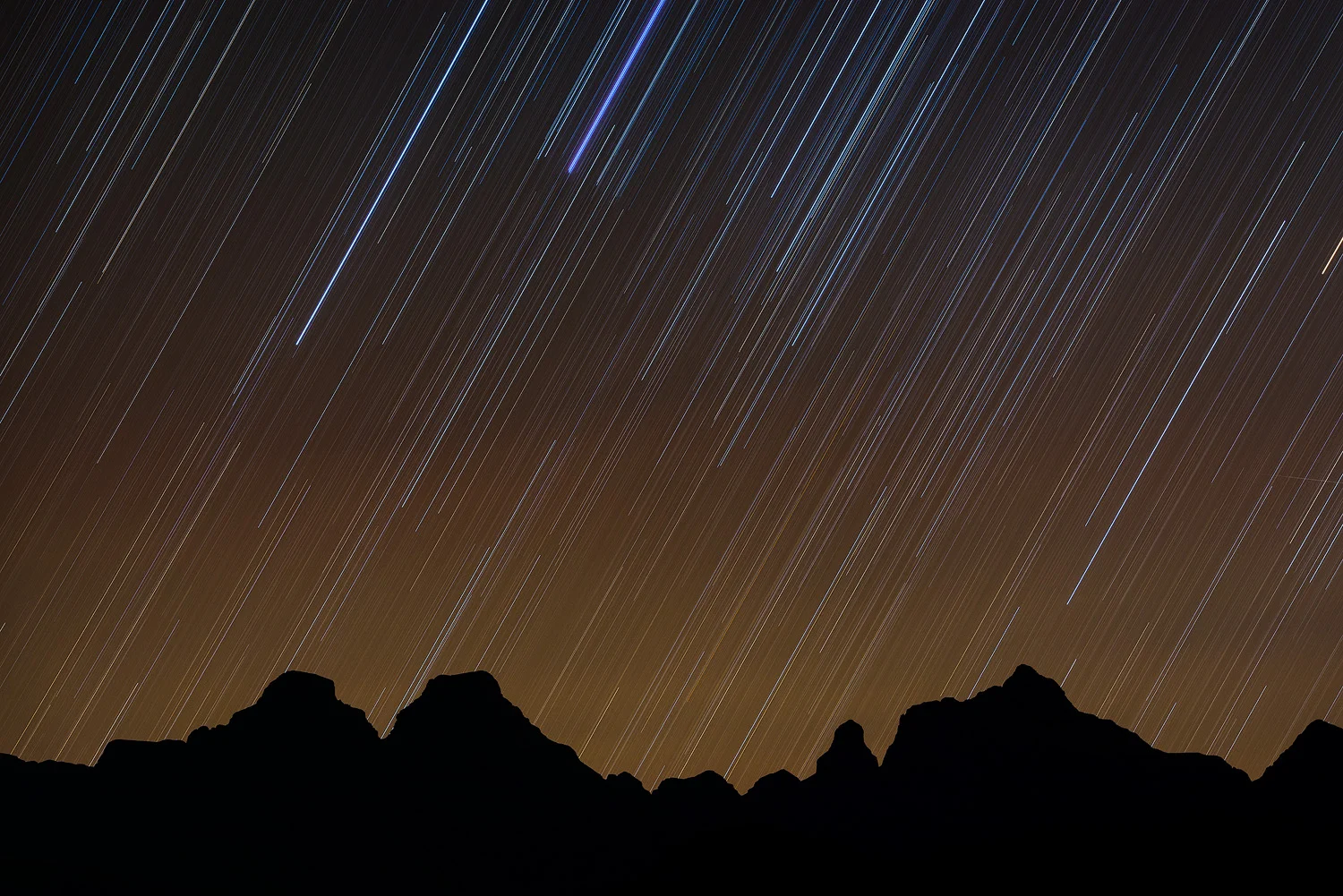 Cathedral Peak Star Trail
