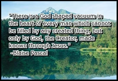 god shaped vacuum