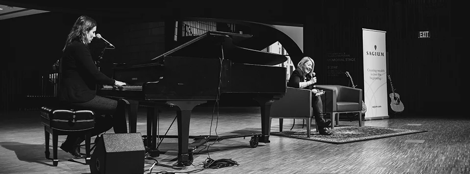 Jann Arden and Rose Cousins (photo by Sebastian Buzzalino)