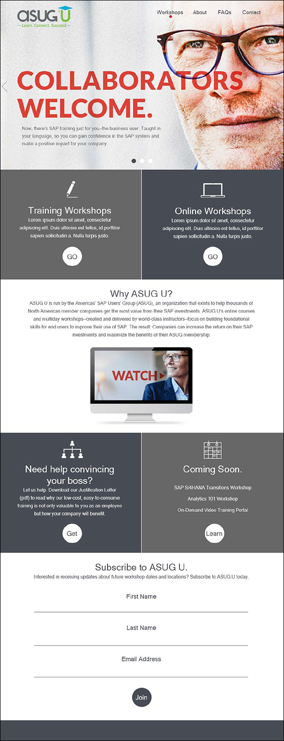 Website Home Page