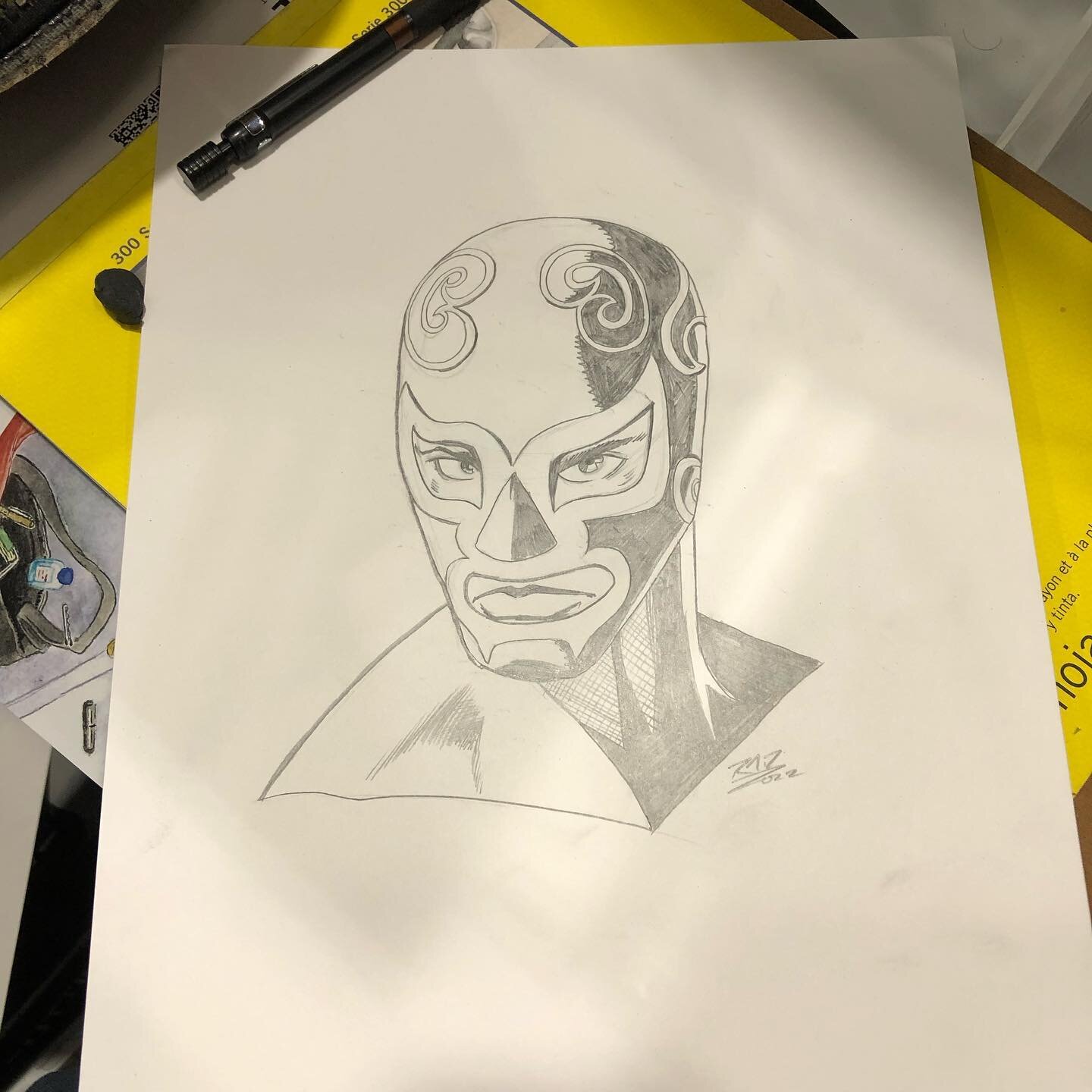 Got a request to do some Luchador head sketches and they went straight to the wrestlers themselves! I hope I did them Justice!

#luchador #lucha #luchalibre #yyc #calgaryexpo #canamwrestling #wrestling #calgarycomicexpo #calgarycomicandentertainmente