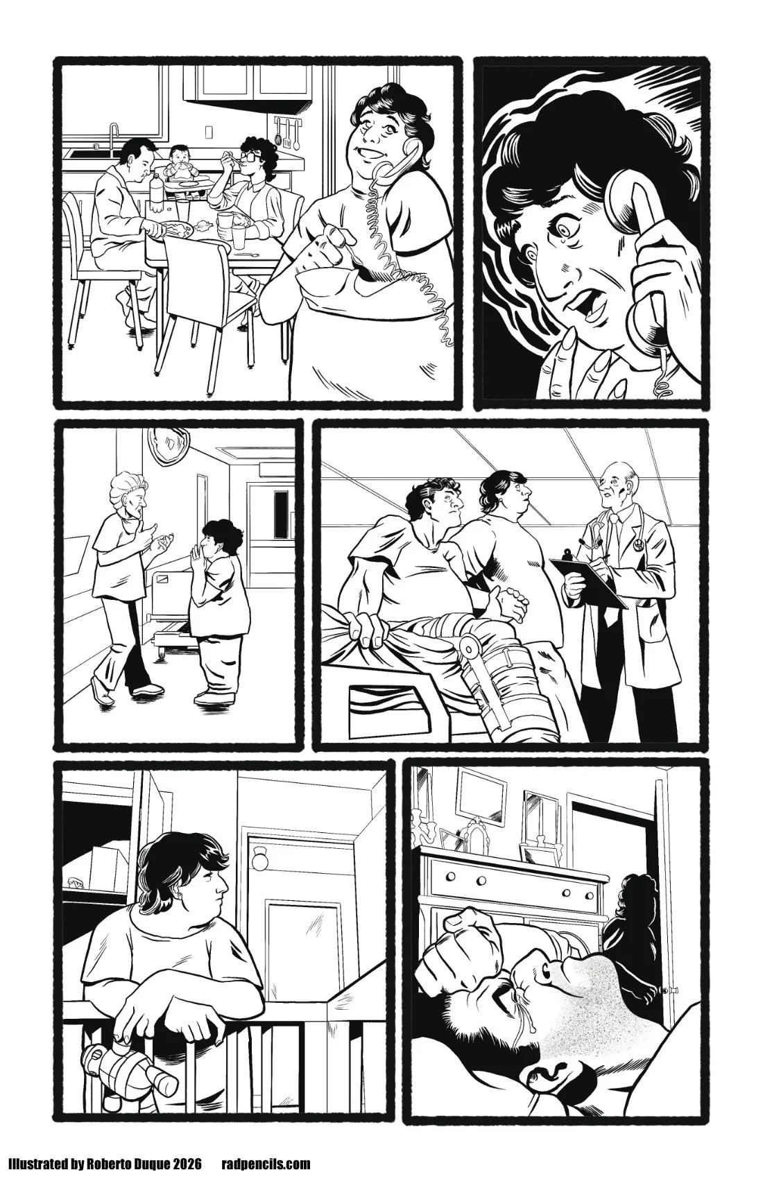 Alberta Comics: Love Page 1
