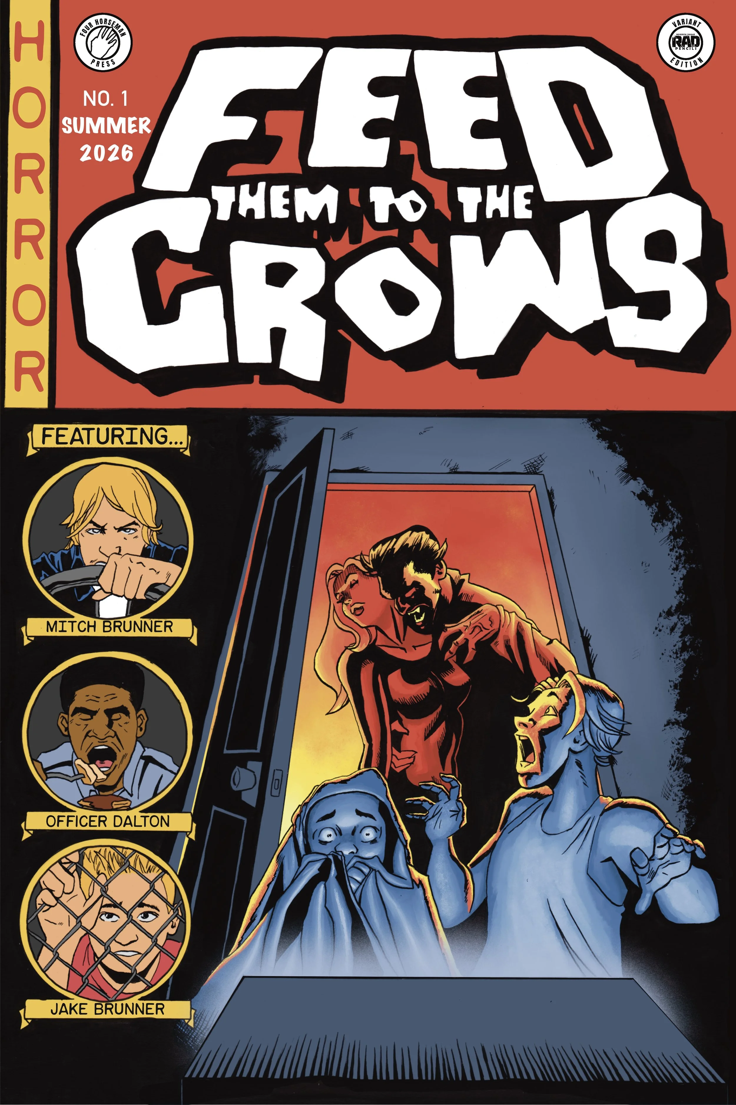 Feed Them to the Crows #1 Variant Cover