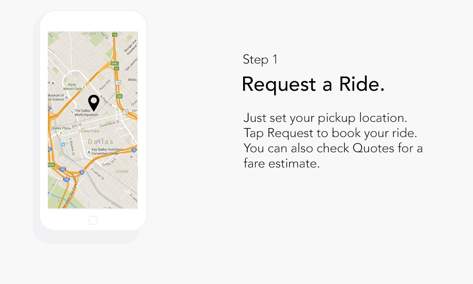 Step 1: Request Your Ride