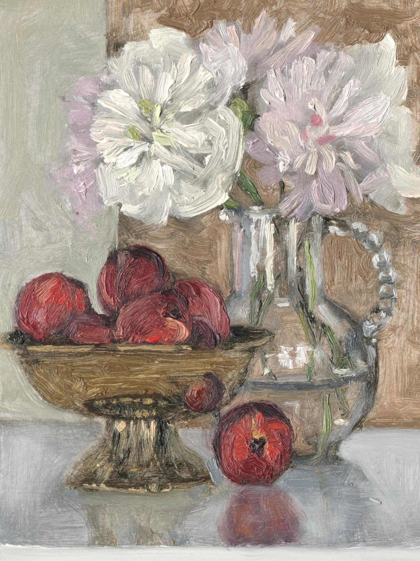 ₛₒₘₑ ₐᵣₑ ₙₑᵥₑᵣ fₒᵤₙd
oil on aluminum 
5x7